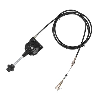 Excavator Throttle Cable, Throttle Control Wire Quick Response 2.5 Meter for EX230 EX230