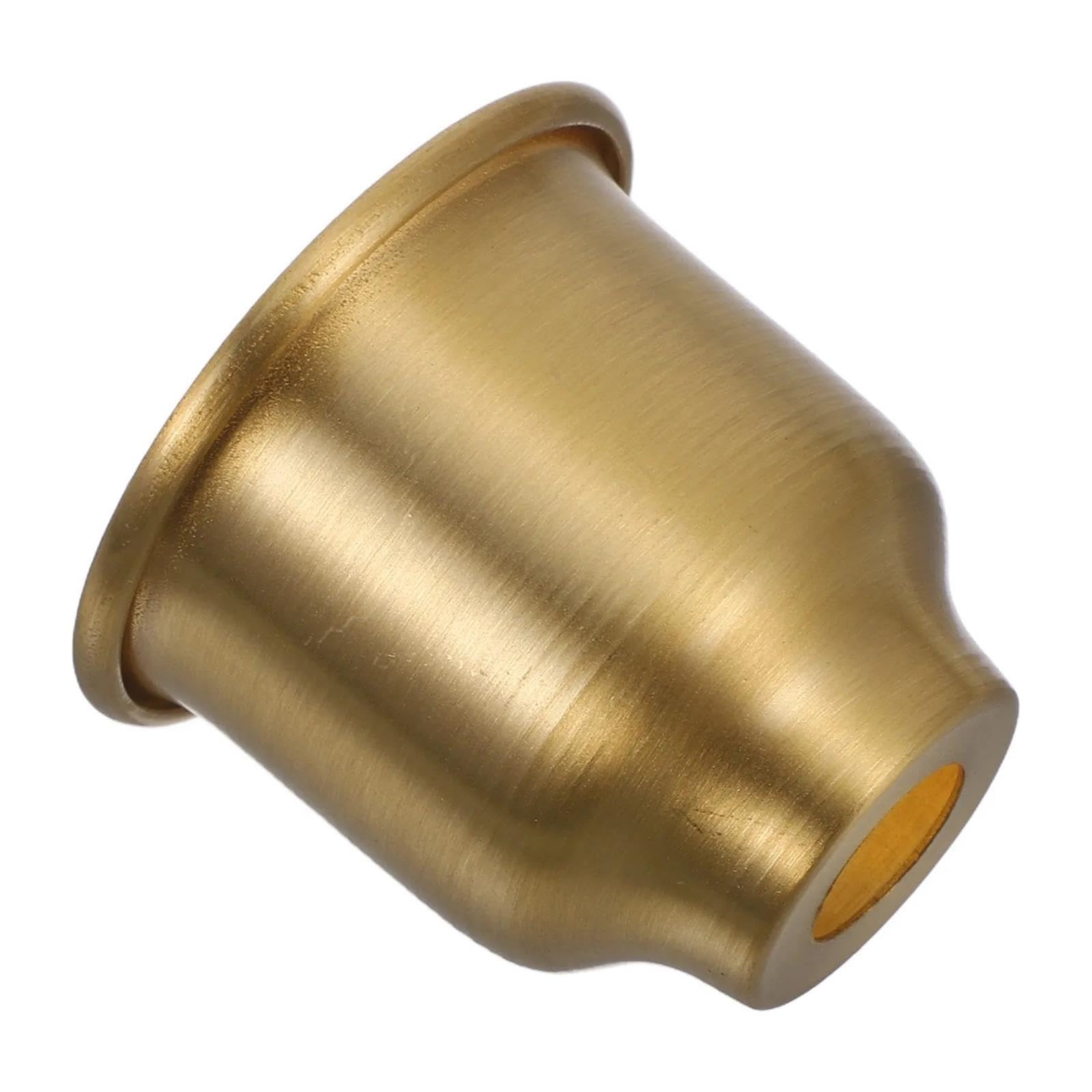 Lot de 6 embouts pour lampes en laiton roulé, culot E14, style