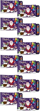 Cadbury Chocolate Selection Pack 78g Selection Boxes Christmas Dairy Milk Chocolates For Kids Stocking Fillers School Office Parties Bulk Xmas Fillers Santa Bundle Festive Chocolate Hamper 12 Packs