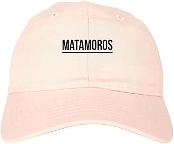Kings Of NY City of Matamoros Mexico Simple Underline 6 Panel Dad Hat Cap