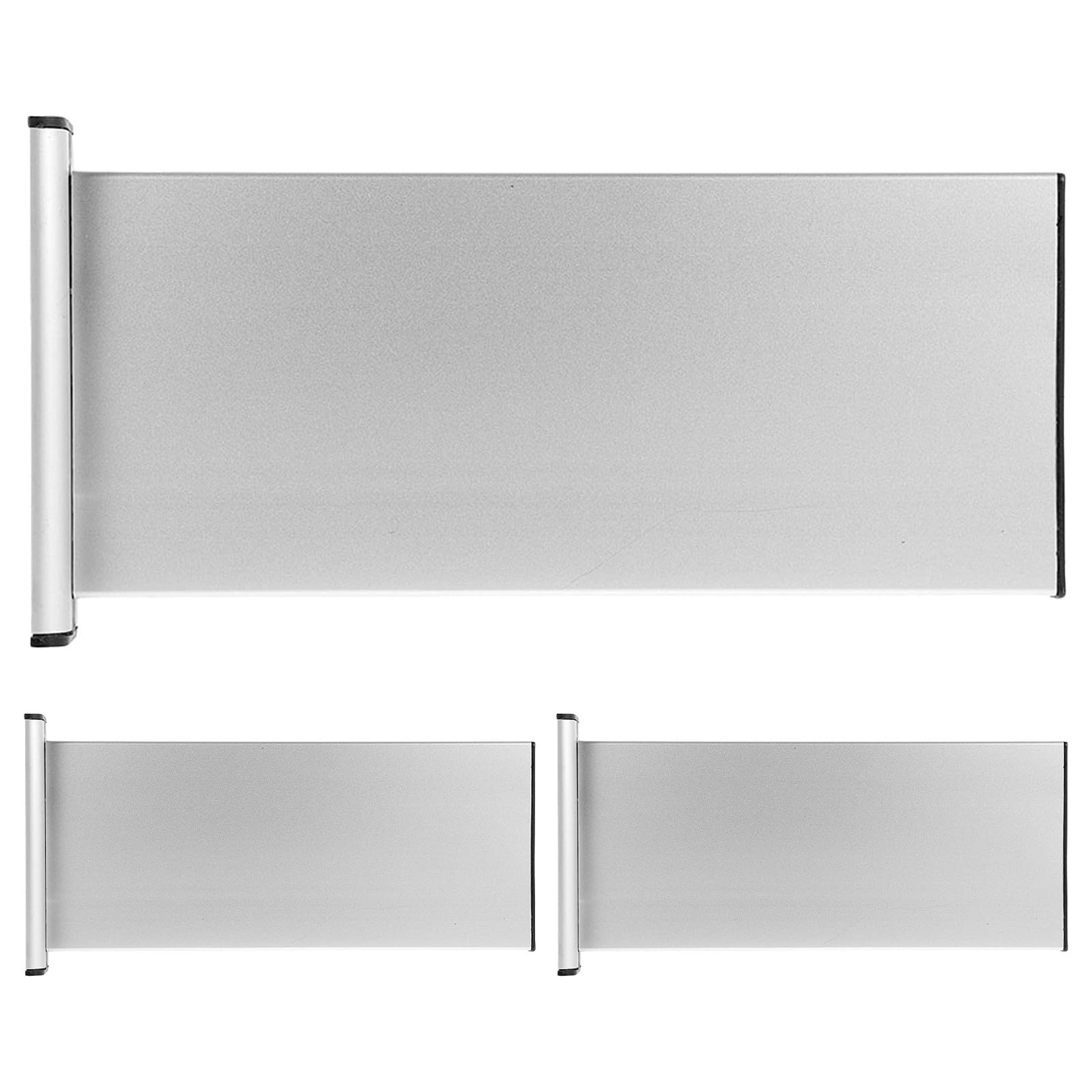 Gatuida Lot de 3 panneaux métalliques double face vierges pour toilettes,