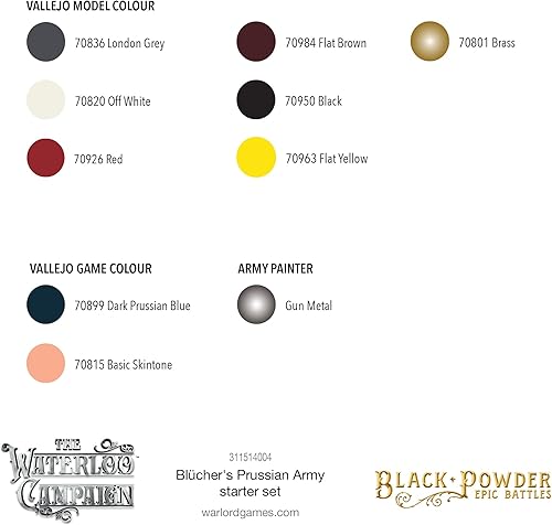 Miniatura 5 de Warlord Games Batallas épicas de polvo negro - Waterloo: Bl cher's Prusian Army Starter Set