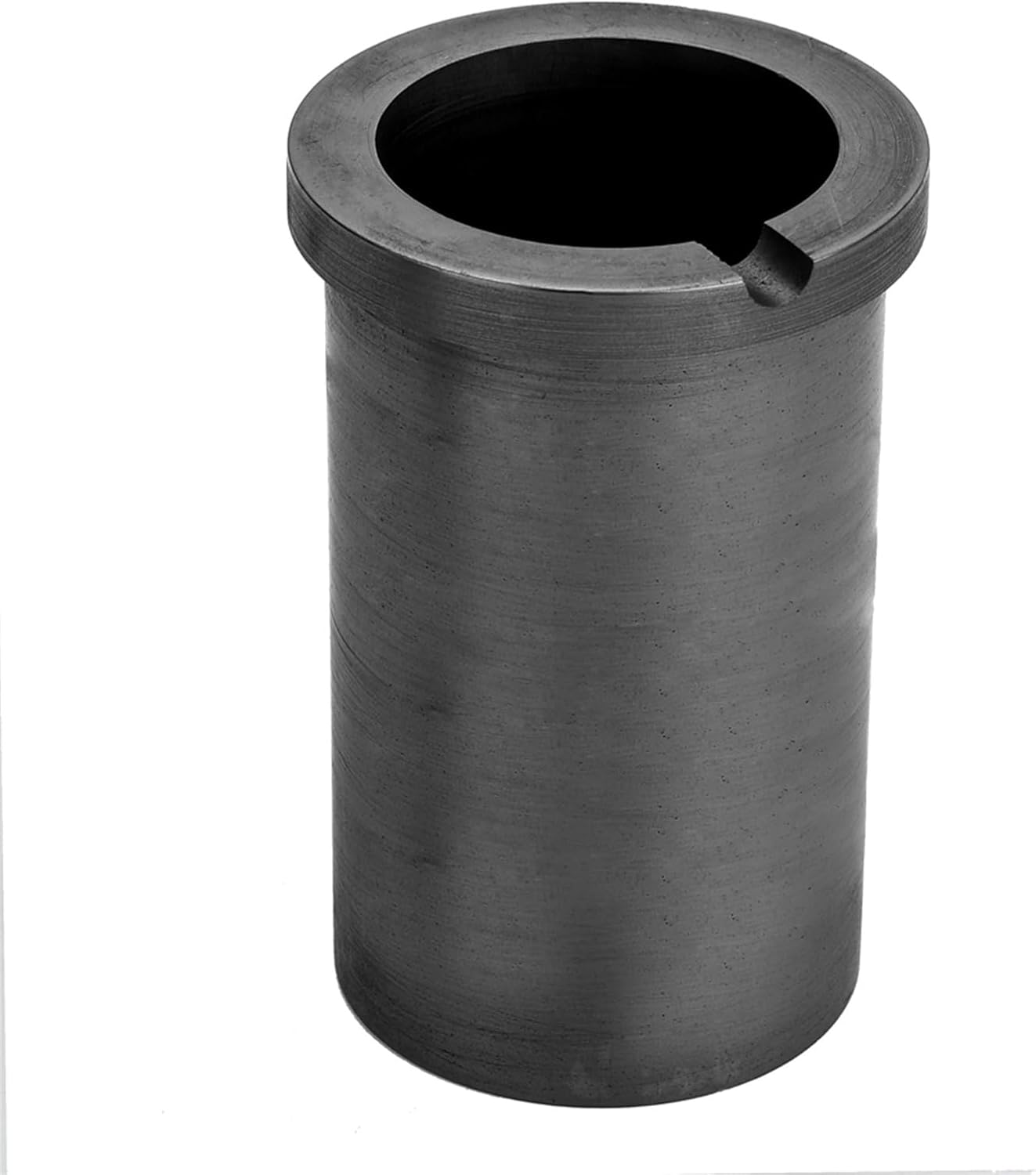 XiBany 1-5 キロ高純度溶融黒鉛るつぼゴールドシルバー溶融金属高温耐性カップ型金属製錬ツール (Color : Black,