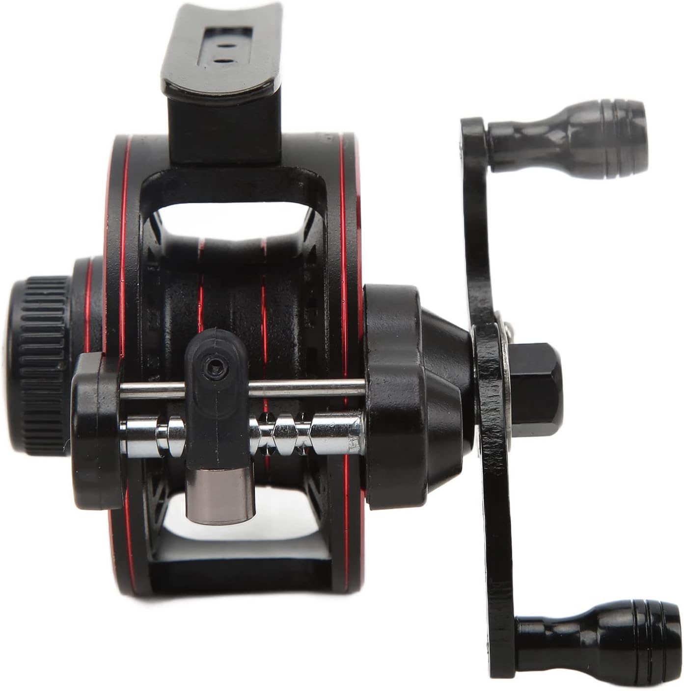 KIMISS Metal Fly Fishing Reel Wheel - 3.0:1 Speed Ratio for RightLeft Hand Ice Fishing Line Reel (Left Hand)