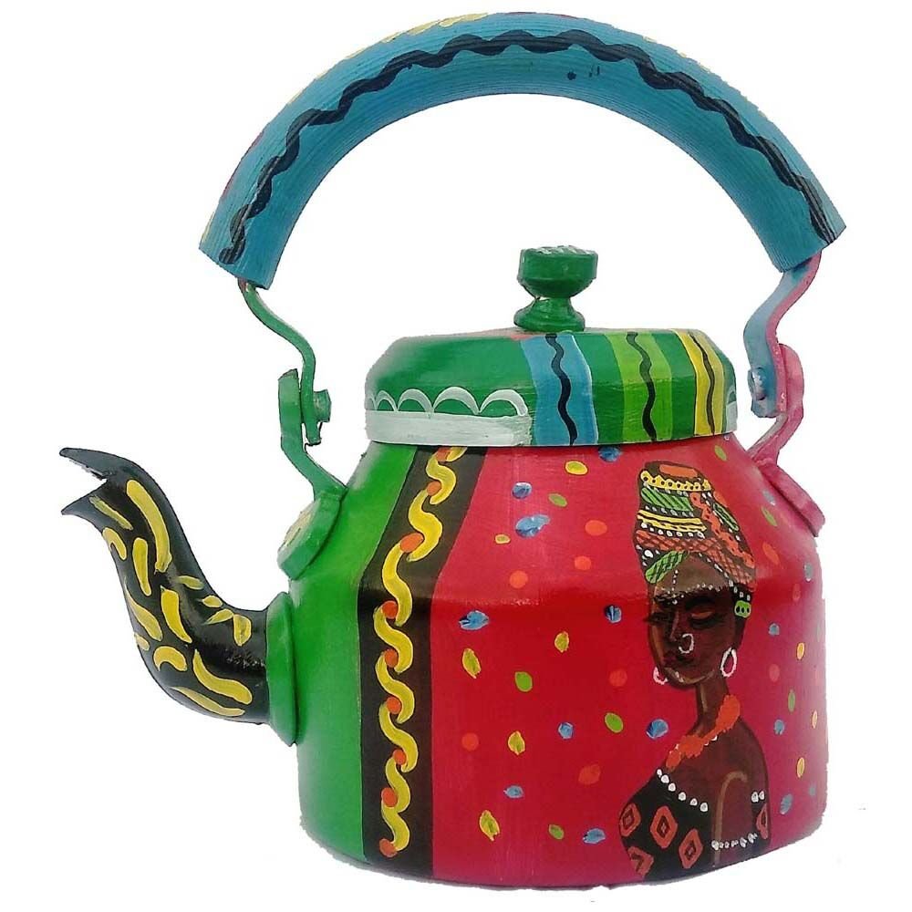 Buy Echo HandPainted Tea Pot Tea Kettle Vintage Teapot,use in Culture