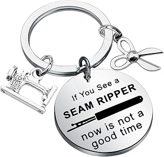 TGBJE Sewing Gift If You See A Seam Ripper Now Is A Good Time Quilter Gifts Seamstress Gift Tailors Gift
