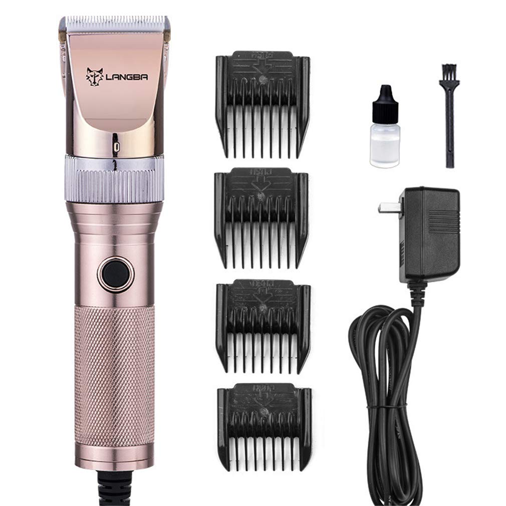 Clipper Pet Trimmer Elettrico Pet Grooming Clipper Strumento Low Noise Clippers Capelli per Piccolo Medio Grande Cani Gatti E Altri Animali Domestici