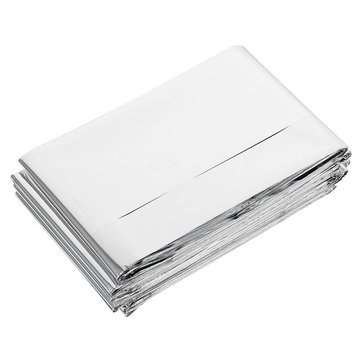 NULYLU Outdoor Emergency Blanket Thermal Insulation Reflective Aluminum Foil Portable Camping Blanket First Aid Kit Survival Gear