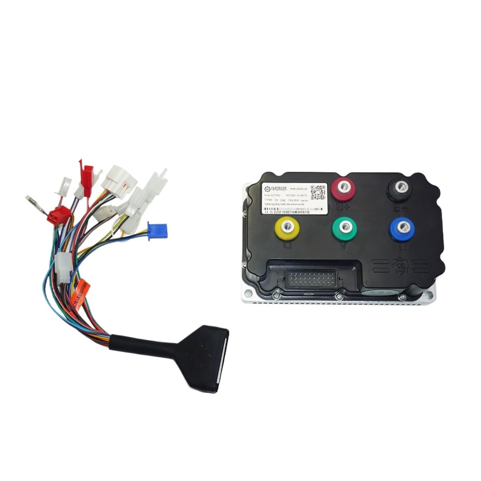 Contrôleur Fardriver ND72360 BLDC 360A pour moteur de moto électrique