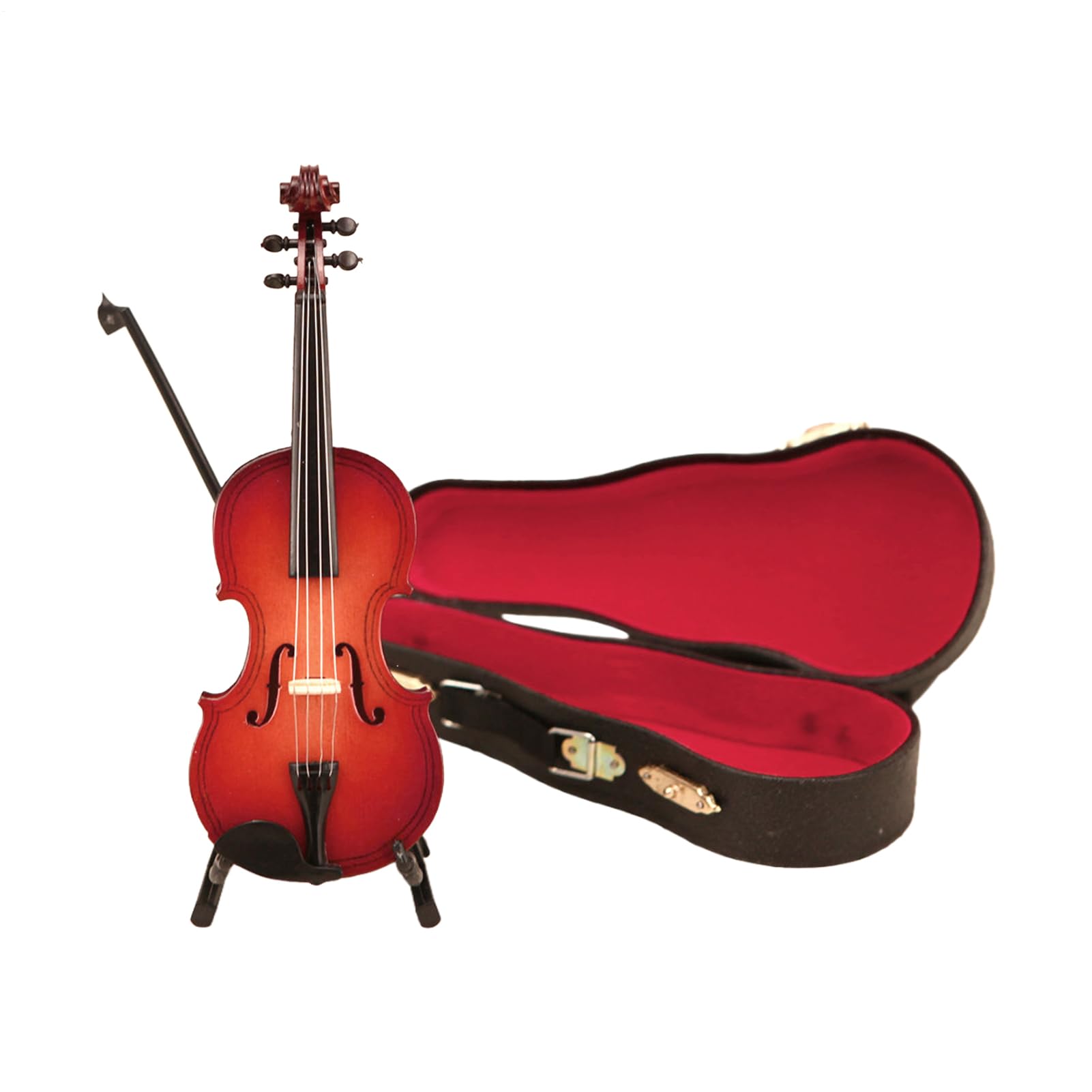 Violon miniature porte clés bois réaliste fait main pour maison