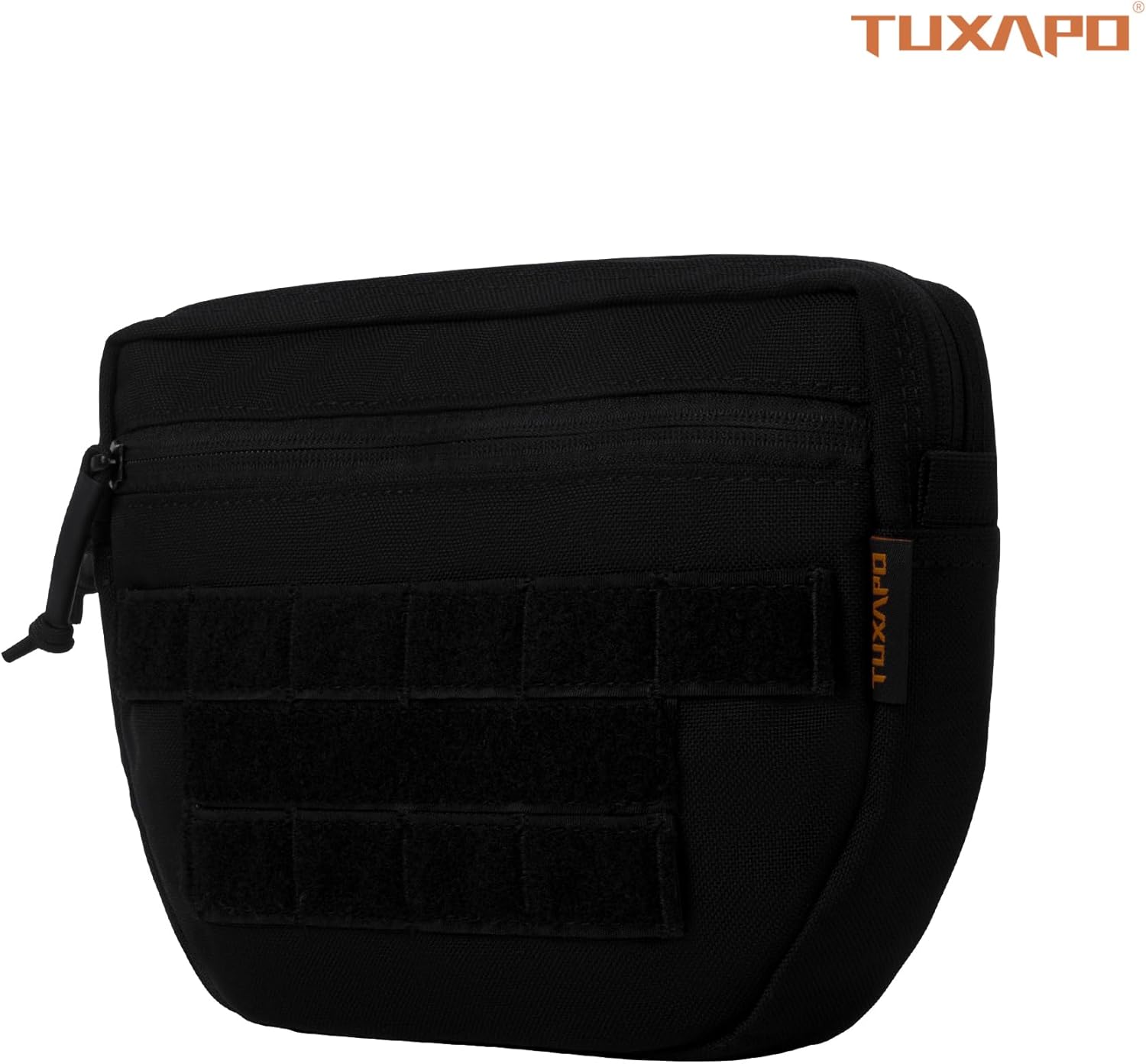 Tactical Molle Vest for Men with Quick Release Front Pouch Set Heavy-Duty Detachable and Reassembleable - Image 8