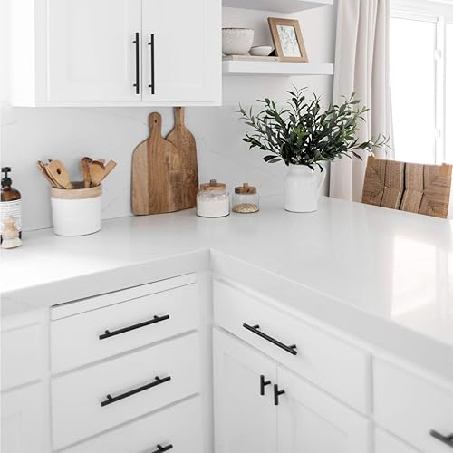 Miniatura 5 de goldenwarm Paquete de 15 pomos dorados de latón cepillado para gabinetes de cocina, pomos dorados para cajones, tiradores y perillas para cajones