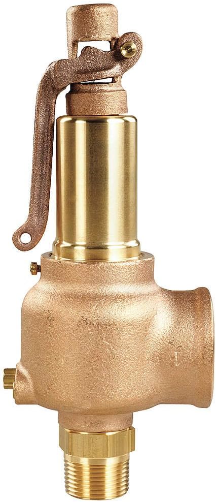 AQUATROL 740EF-M1A-100 Series 740 Safety Relief Valve, 100 psi, 1" x 1.25"