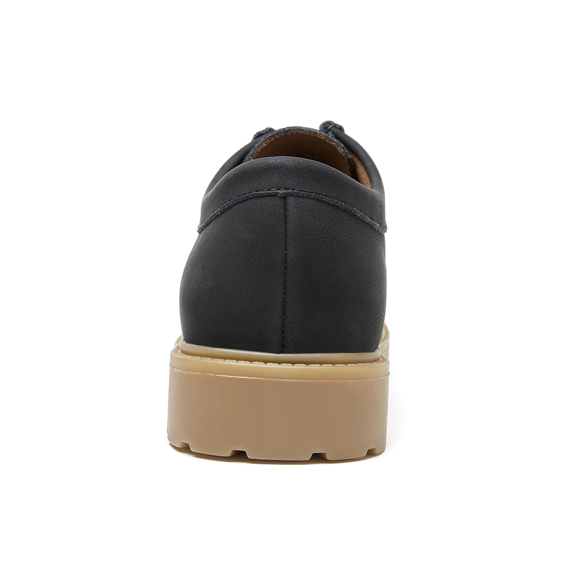 Allthemen Hombre Mocasines Cuero Casual Náutico Cordones