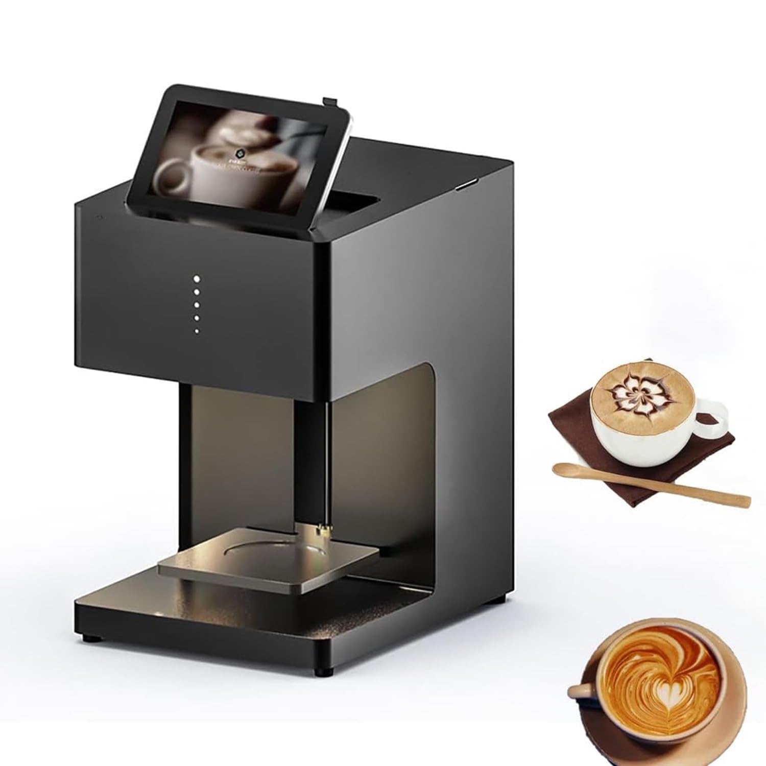 Macchina Per Caffè Latte Art, Stampante Per Caffè Di Qualità Alimentare Stampa Di Immagini Personalizzate, Stampante Alimentare Per Torte, Biscotti E Bevande, Stampa Di Selfie Fotografici
