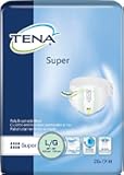 Tena Super Brief, Large, Heavy Absorbency Nite Briefs, Disposable, 67501 - Pack of 28