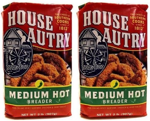 House Autry Medium Hot Breader 2-lb bags (Pack of 2)