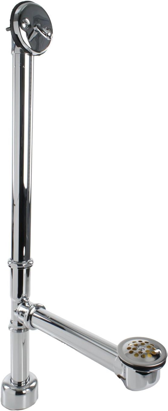 Trip Lever Bath Tub Waste Tube Overflow Antique Copper