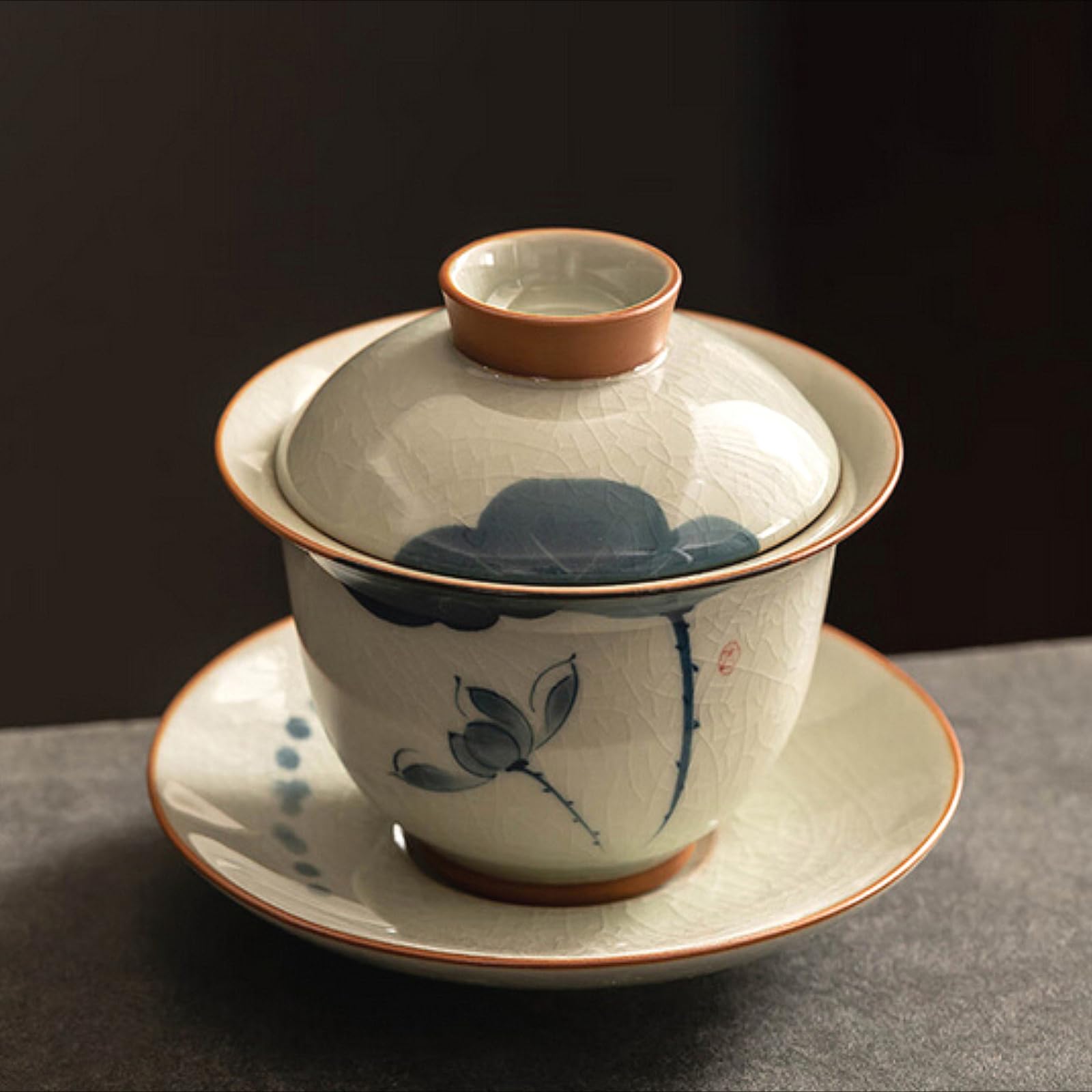 Gaiwan en céramique bol à thé de 140ml pour votre rituel quotidien