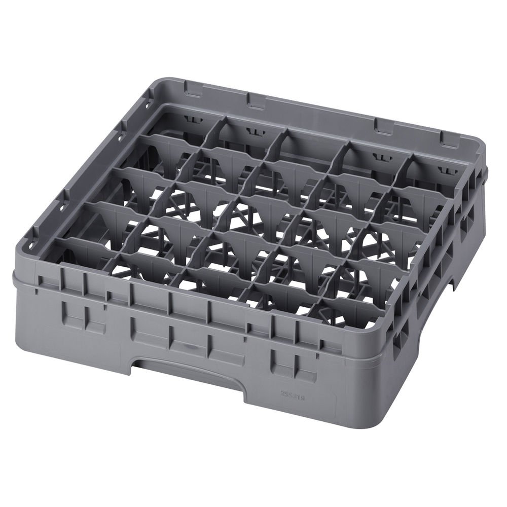 Cambro 25S318151 Camrack Glass Rack with extender full size 25 compartments sof