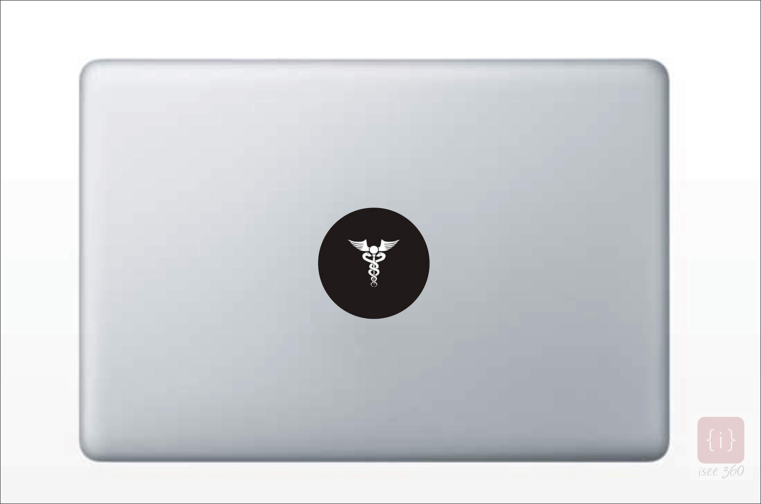 ISEE 360® Doctor Logo Sticker MacBook Vinyl Gadgets Wrap Laptop Skin Decal Sticker MacBook Vinyl Gadgets Wrap Laptop Skin Decal (Suitable Upto 16 Inches) (B07MTGN235) Amazon Price History, Amazon Price Tracker