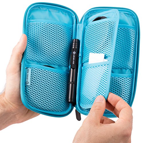 LENS-AID Filtertasche für Rundfilter mit Fächer für Filter bis 82mm, Aufbewahrungstasche für Polfilter, UV-Filter, Kamera Deckel etc. – Bild 3