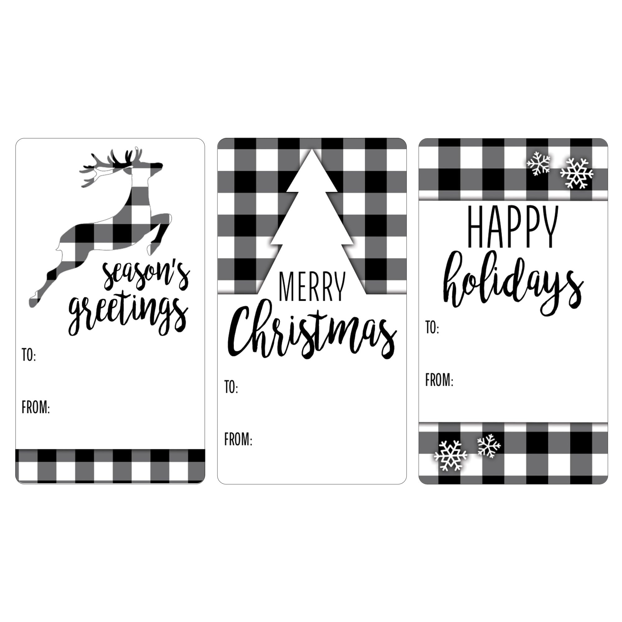 amazon-com-black-and-white-plaid-christmas-gift-tags-42-gift-wrap-tags-buffalo-plaid-wrapping-paper-supplies-peel-and-stick-christmas-gift-tags-health-household for Free Printable Christmas Gift Tags Black And White Amazon.com: Black and White Plaid Christmas Gift Tags, 42 Gift Wrap Tags, Buffalo Plaid Wrapping Paper Supplies, Peel and Stick Christmas Gift Tags : Health & Household for Free Printable Christmas Gift Tags Black And White