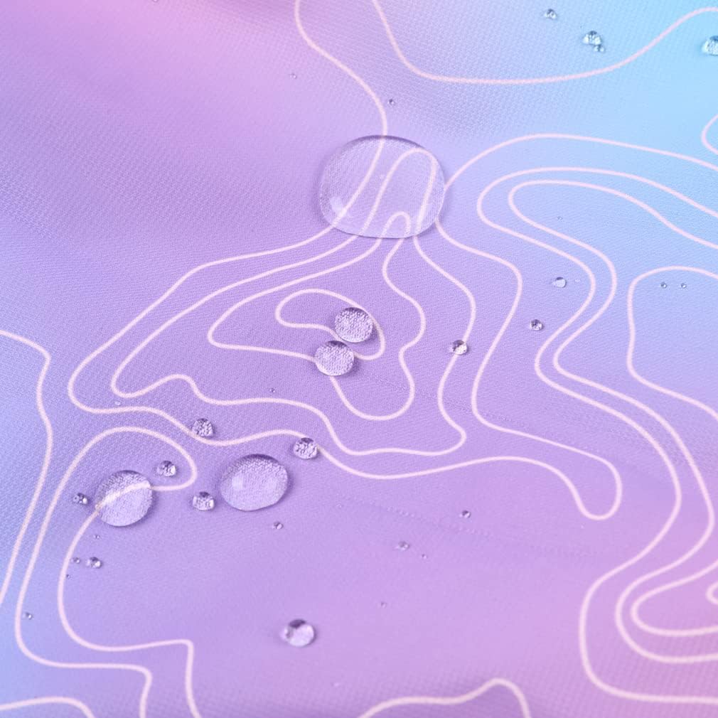 Jingle Bongala Kids Waterproof Rain Jackets Lightweight Raincoats Fleece & Knitted Lining Hooded Windbreaker for Boys Girls - Image 6