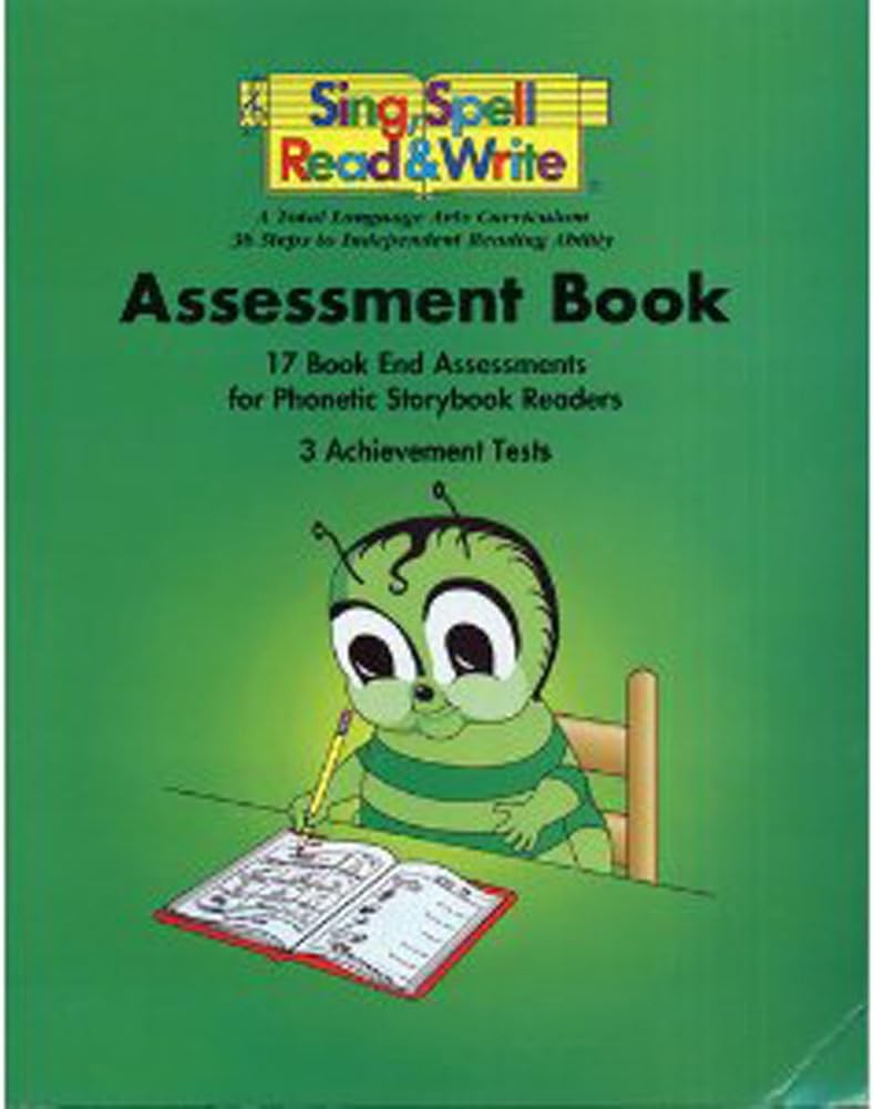 Assessment Book, First Grade, Sing Spell Read and Write, Second Edition Paperback – January 1, 1998