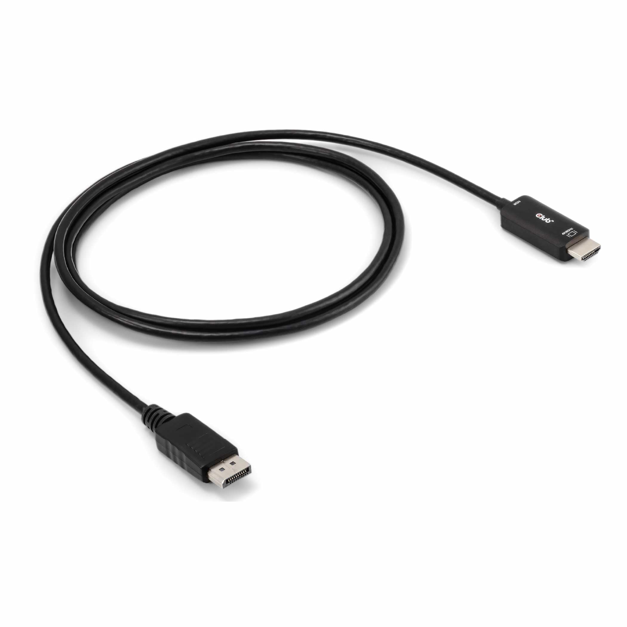 Club3D kabel DisplayPort 1.4 > HDMI HDR 4K60Hz aktywny 2 m