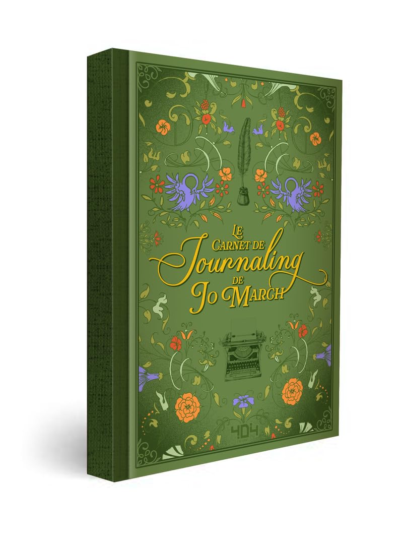 Jo March – le carnet de journaling - Carnet de lecture - Carnet d'écriture - junk journal - Un carnet à remplir - Activités loisirs créatifs - Journaling