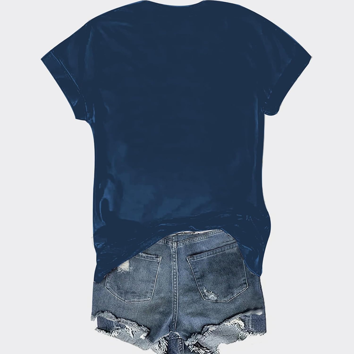 Women Cow Skull Print Graphic Tees Western Cowgirl Shirts Cotton Vintage Style Tops for Concerts Rodeo Outfits - Image 3