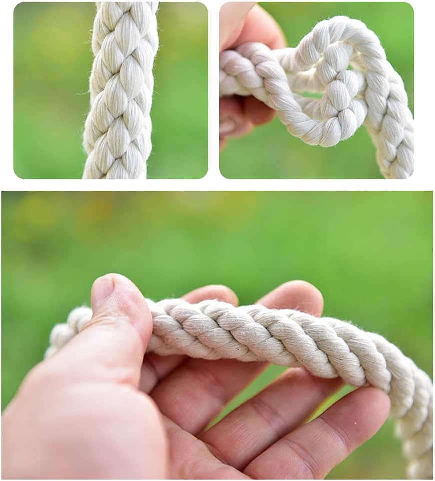 綿ロープ 手作り 編み物 天然コード 紐 綿糸ロープ 手芸 壁飾り 壁掛け アクセサリー クラフト DIY装飾 工芸品 手芸用品 コ