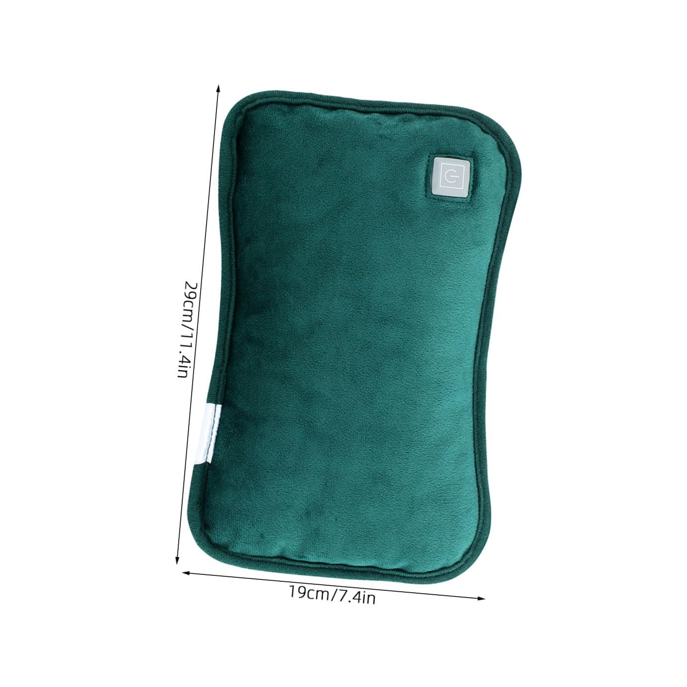 Toyvian Scaldino Mani Elettrico Portatile Grafene e Panno Antistatico Ricaricabile USB per Viaggio e Shopping Riscaldamento Sicuro senza Acqua