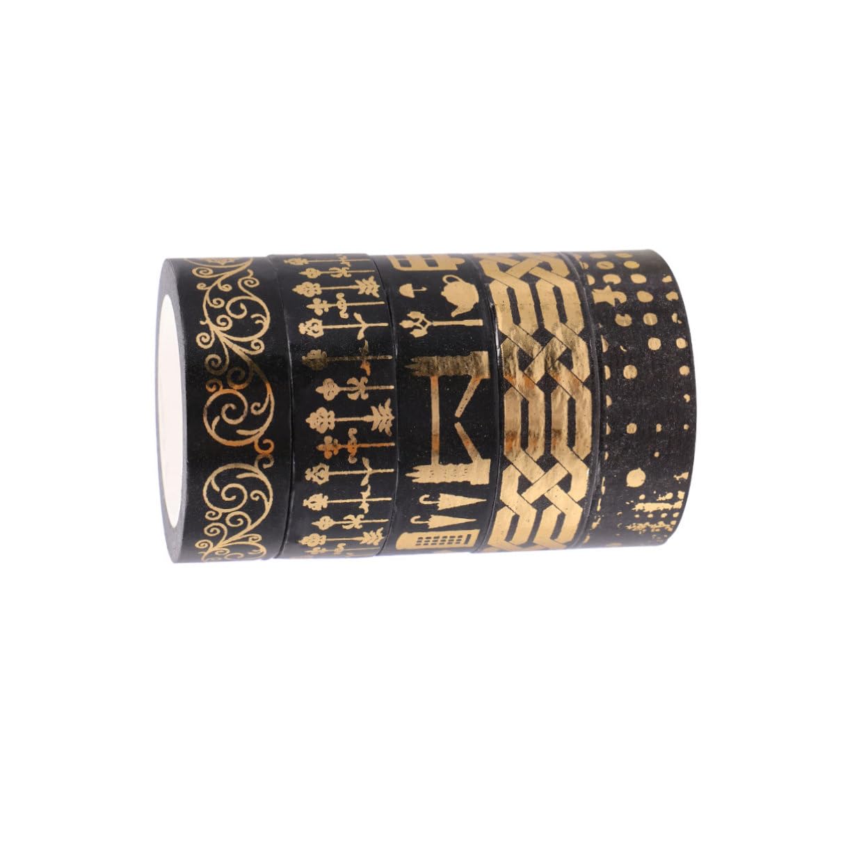 DOITOOL 3 Sätze Dekoratives Washi Tape Farbiges Klebeband Für Diy Scrapbooking Und Bastelprojekte Einfach Abziehbar Und Rückstandslos Entfernbar 5 Rollen * 3