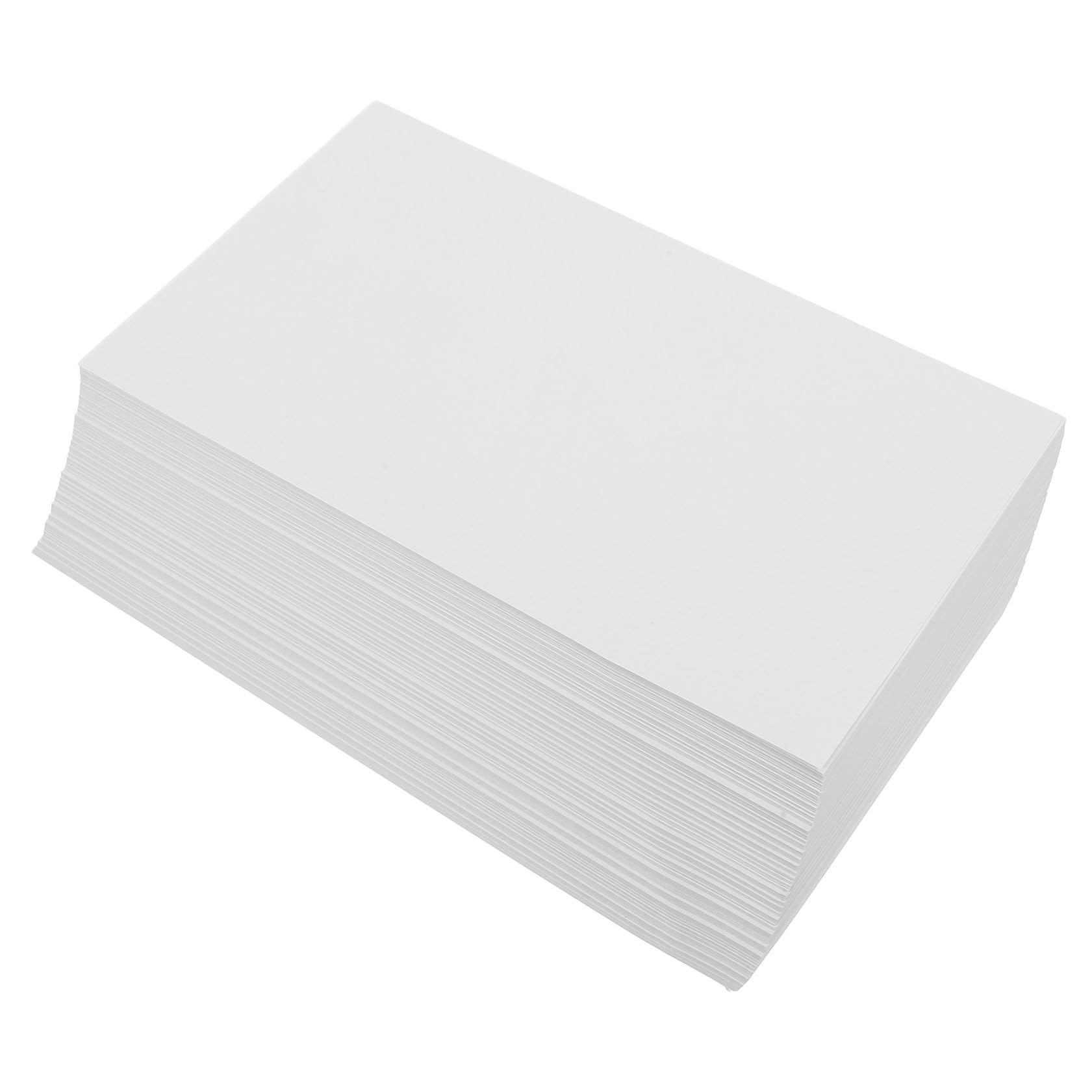 DOITOOL 500blätter Weißes Druckerpapier Dickes Blankopapier Zum Bedrucken Mehrzweck-druckerkartonpapier
