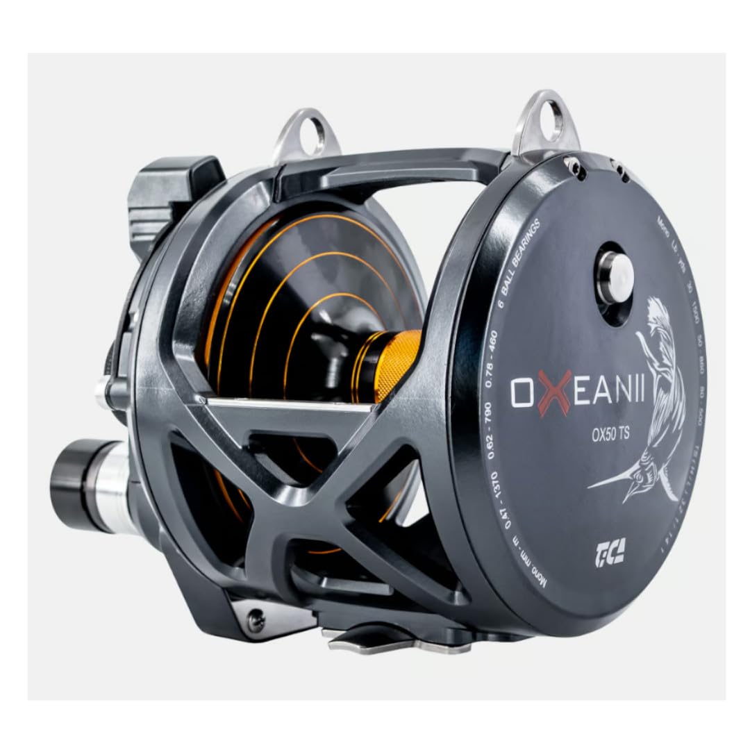 Tica Oxean II 50 Ts Double Vitesse Moulinet Pêche à la traîne