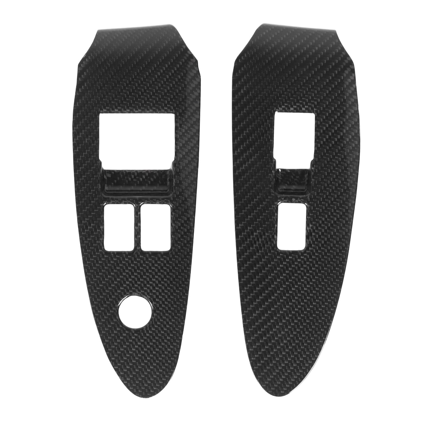 aqxreight Carbon Fiber Window Switch Cover for Fairlady Z RZ34 400Z LHD