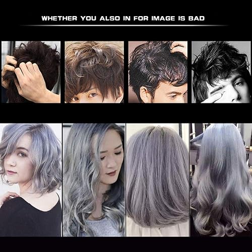 Miniatura 8 de Fragancia natural gris plata mate del brillo del color de la cera del pelo que modela 3.53 oz