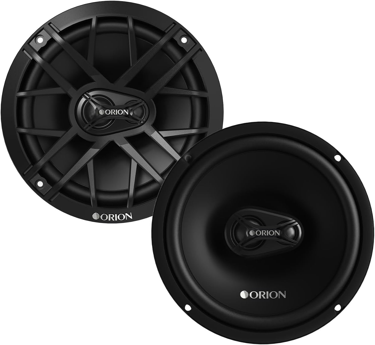 ORION XTR Series XTR65.3 3-Way Coaxial Car Audio System - 6.5” Speakers, Full Range, Enhanced Bass, 400W, 4 Ohms, Easy Installation, Polypropylene Cone W/Butyl Rubber Surround (Pair)