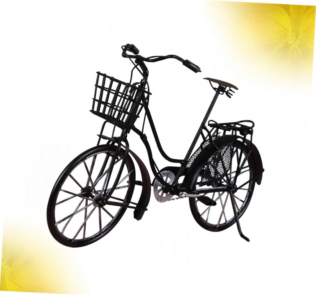 DIY Bicycle Model Scale Mini Retro Bike Model Home Decor Iron Art Decoration