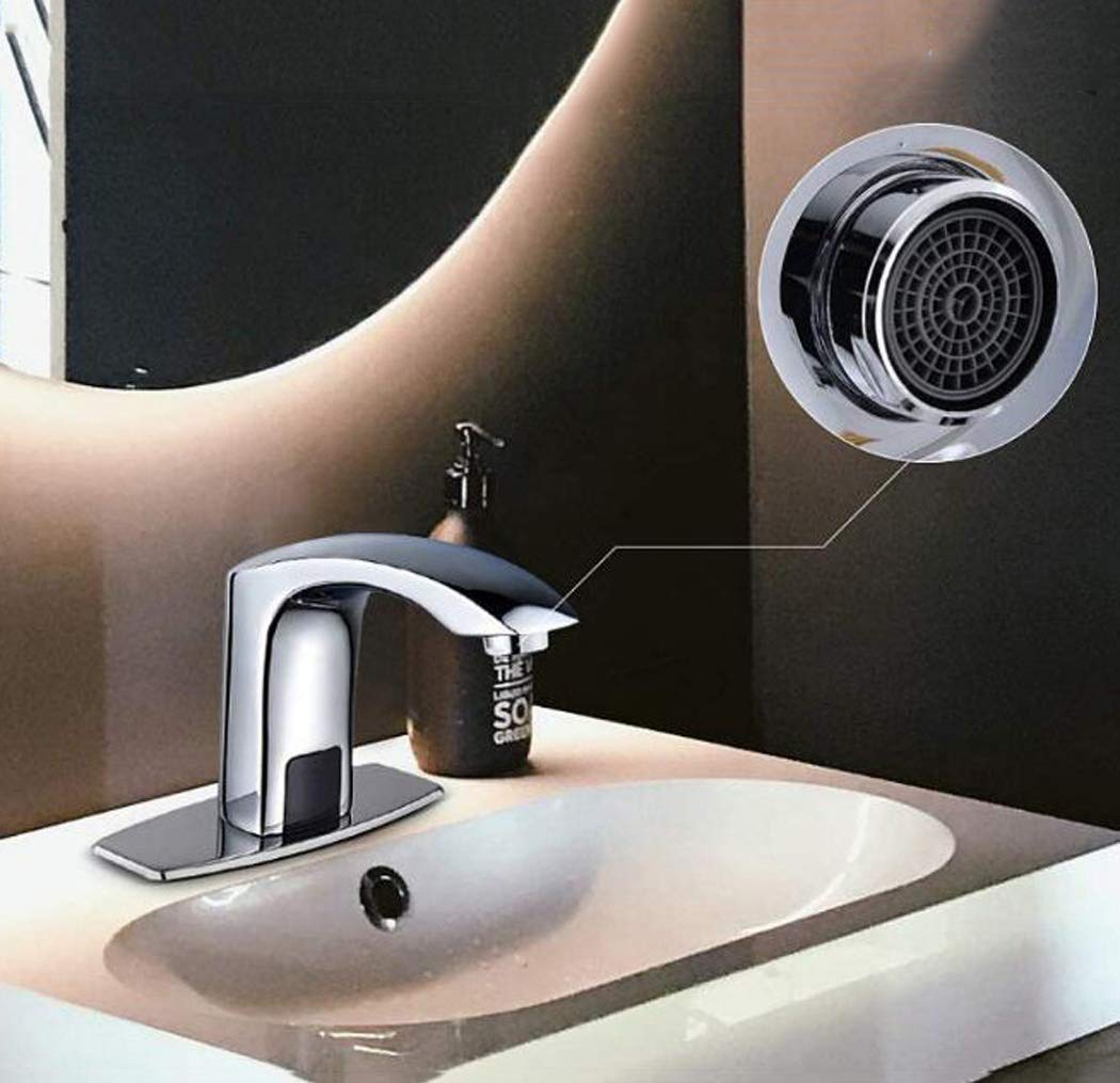Robinet De Salle De Bain Sans Contact, Robinets De Lavabo De Salle De Bain À Capteur Automatique