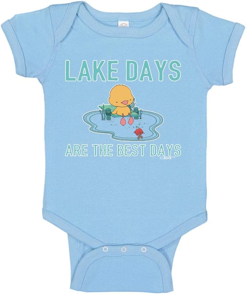 Lake Apparel Lake Days are The Best Days Bodysuit