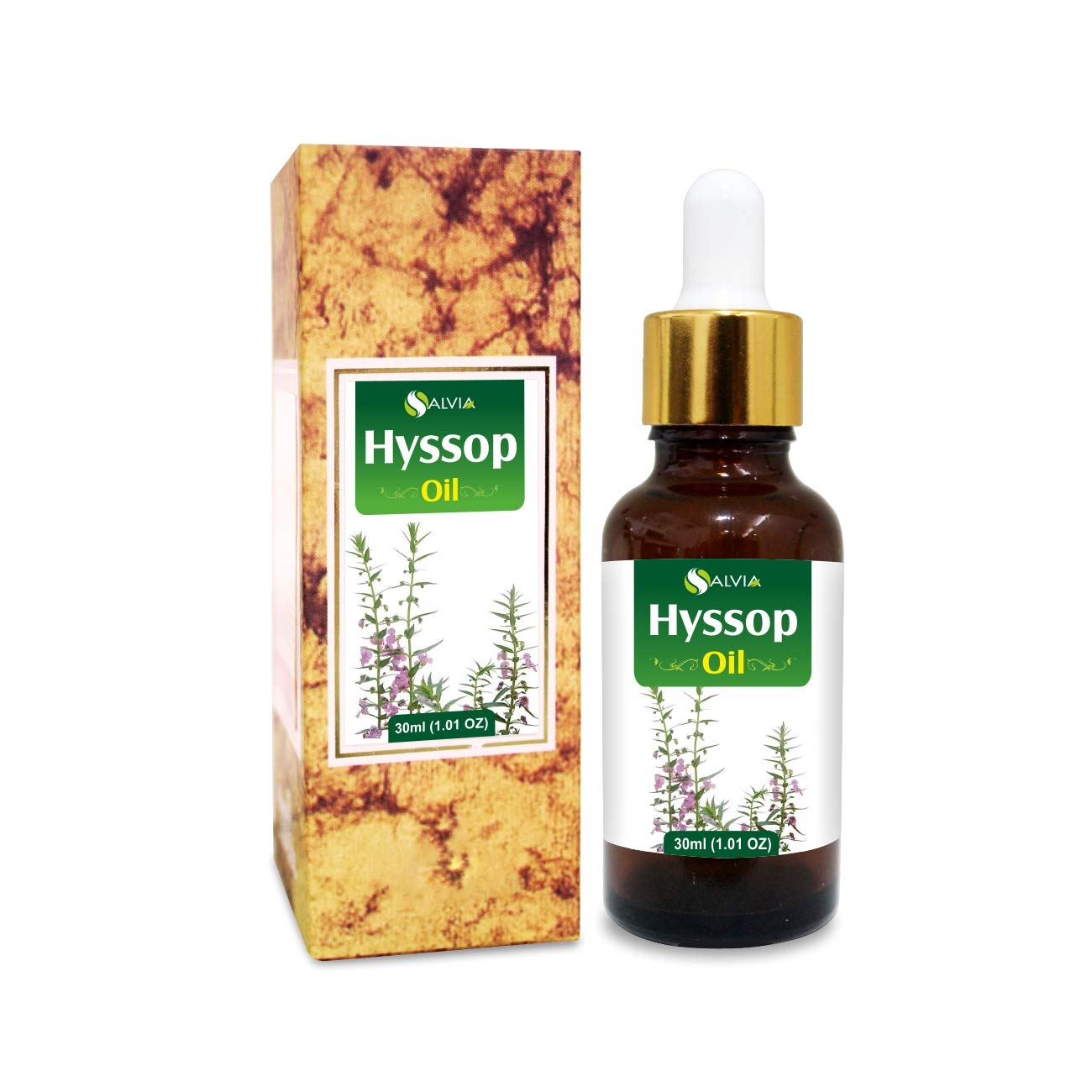 Salvia Hyssop (Hyssopus officinalis) oil | Pure & Natural Essential oil for Skin & Hair Care - 30ml (B07G5C4WDM) Amazon Price History, Amazon Price Tracker