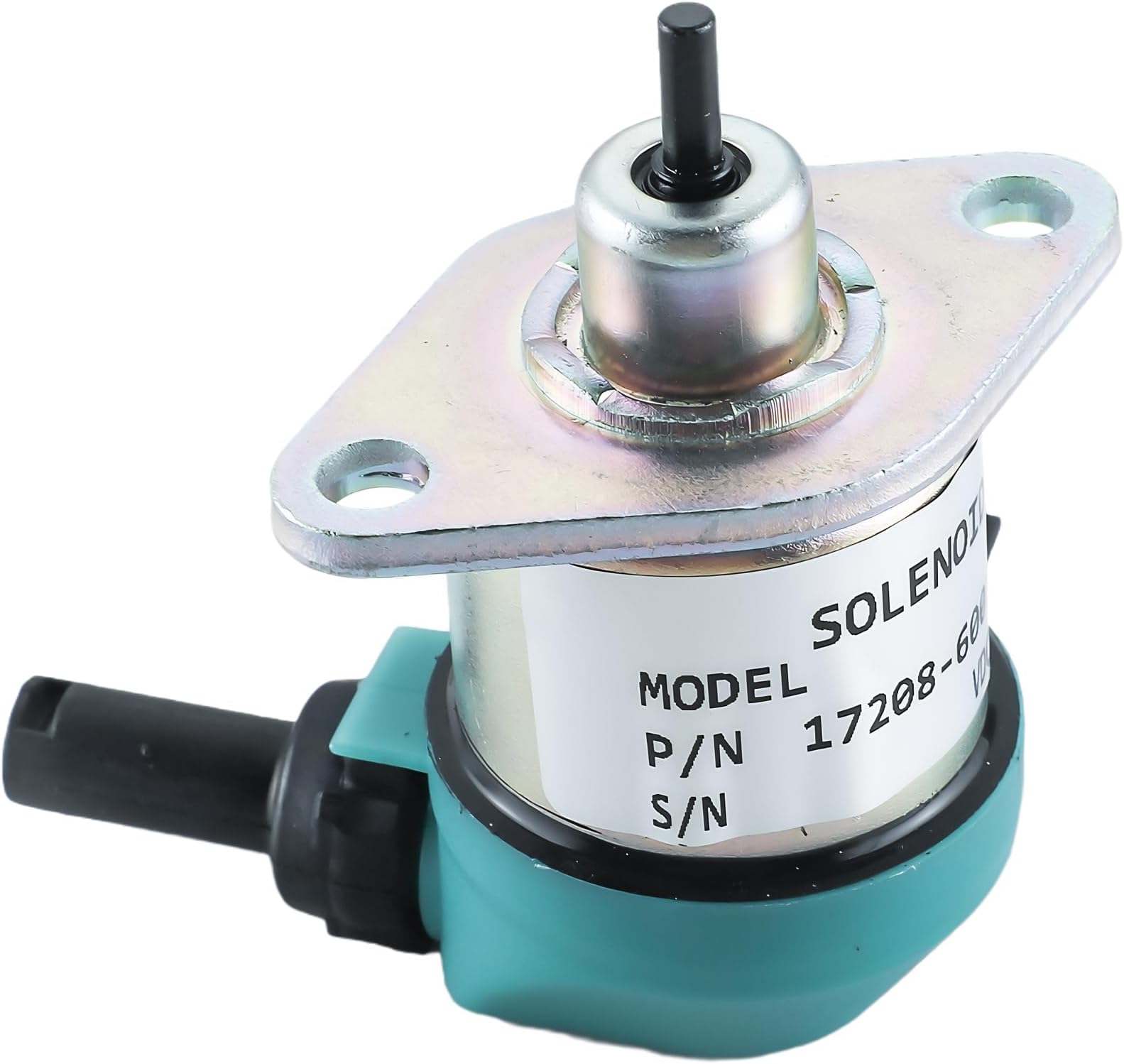 17208-60015 Fuel Shut Off Solenoid 17208-60010 17208-60012 17208-60016 17208-60017 Replacement for Kubota Engine D905 D1005 D1105 V1205 V1305 V1505 Stop Solenoid 12V