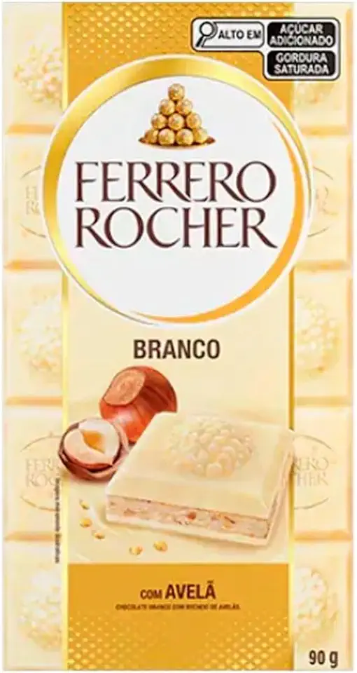 Chocolate Tablete Branco 90g