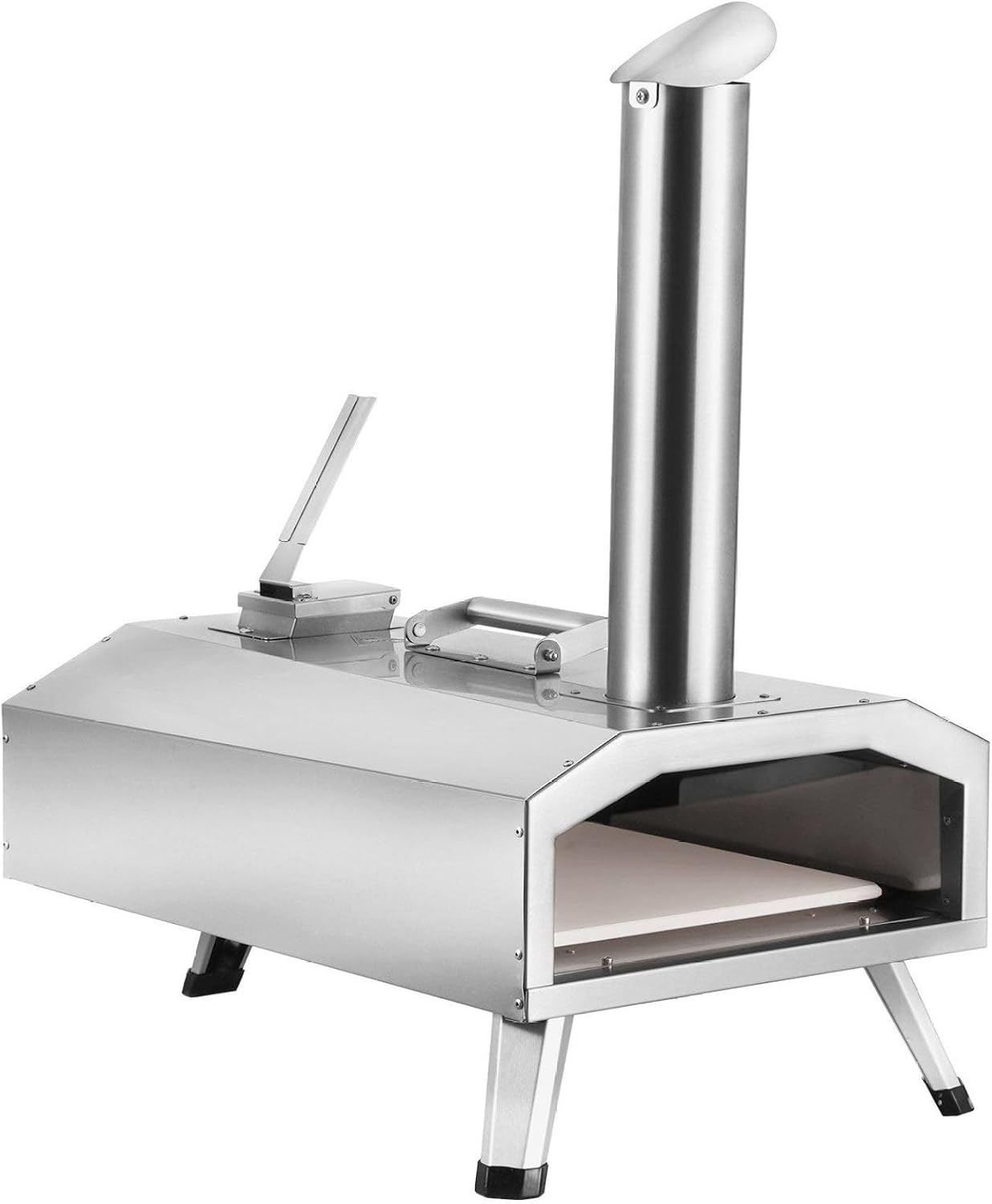 12 Inch Portable, Foldable Outdoor Pellet/Gas Oven for Camping