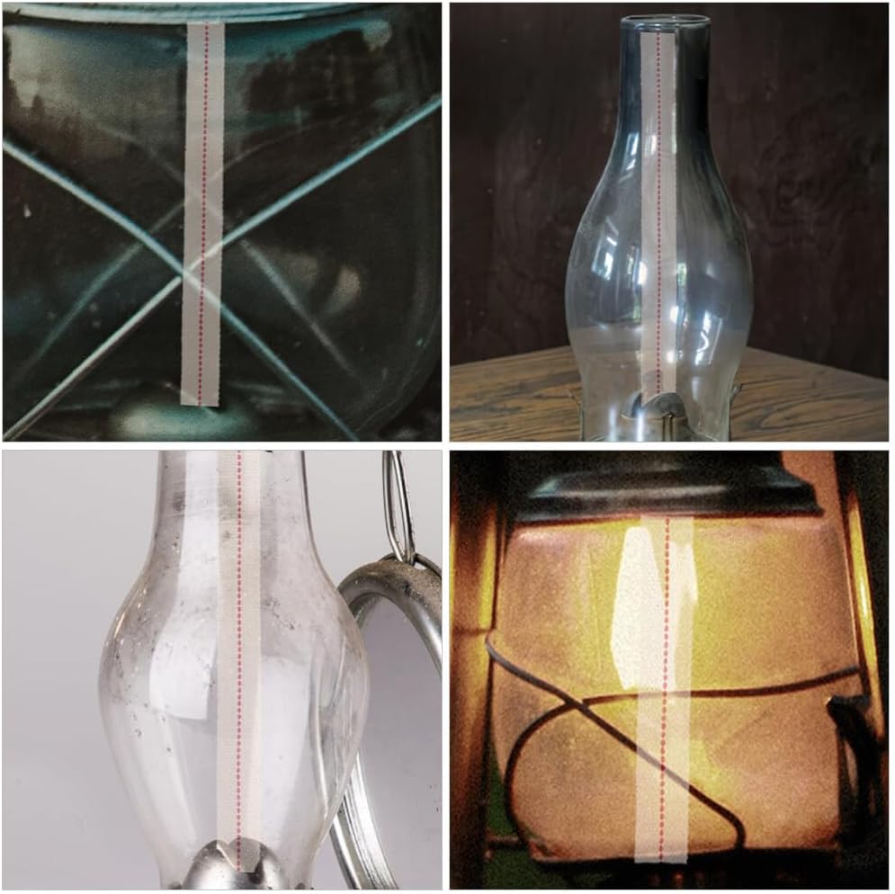 VOSAREA Oil Lamp Wick Cotton Replacement Kerosene Lamp Wick for Lanterns Smooth Burning Versatile Use Meters Per