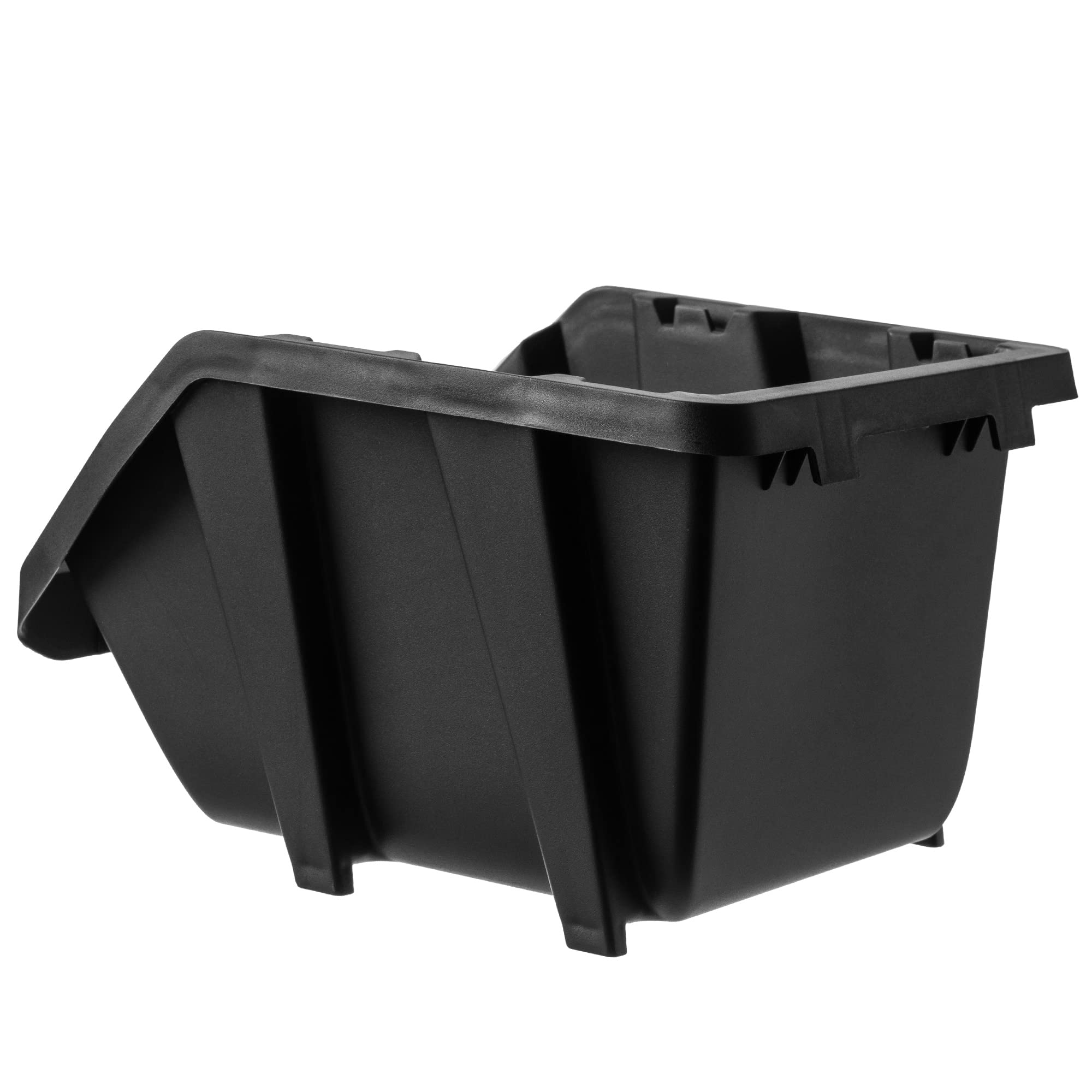 Cassette Impilabili KADAX - Set 20 Scatole Nere 118x98mm | Organizzazione Officina E Casa - Foto 11