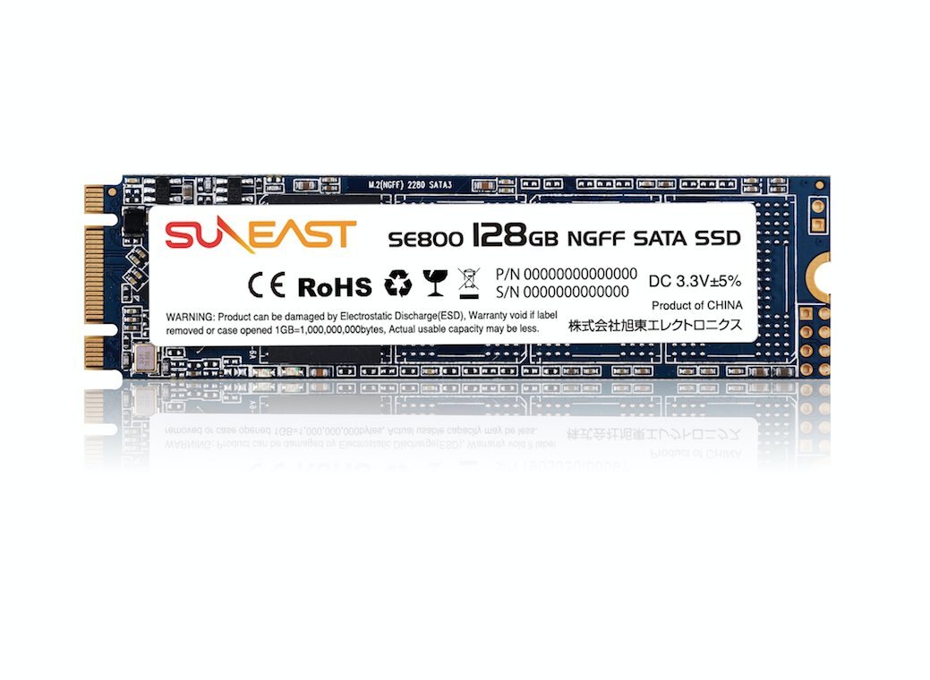 Amazon | SUNEAST サンイースト 128GB 内蔵SSD M.2 2280 SSD SATA3.0
